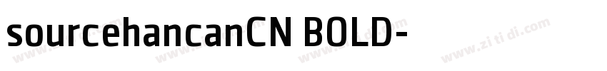sourcehancanCN BOLD字体转换